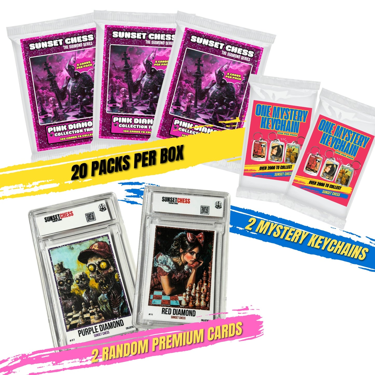 Pink Diamond Part 3 - Jumbo Box Pack - Chess Trading Cards