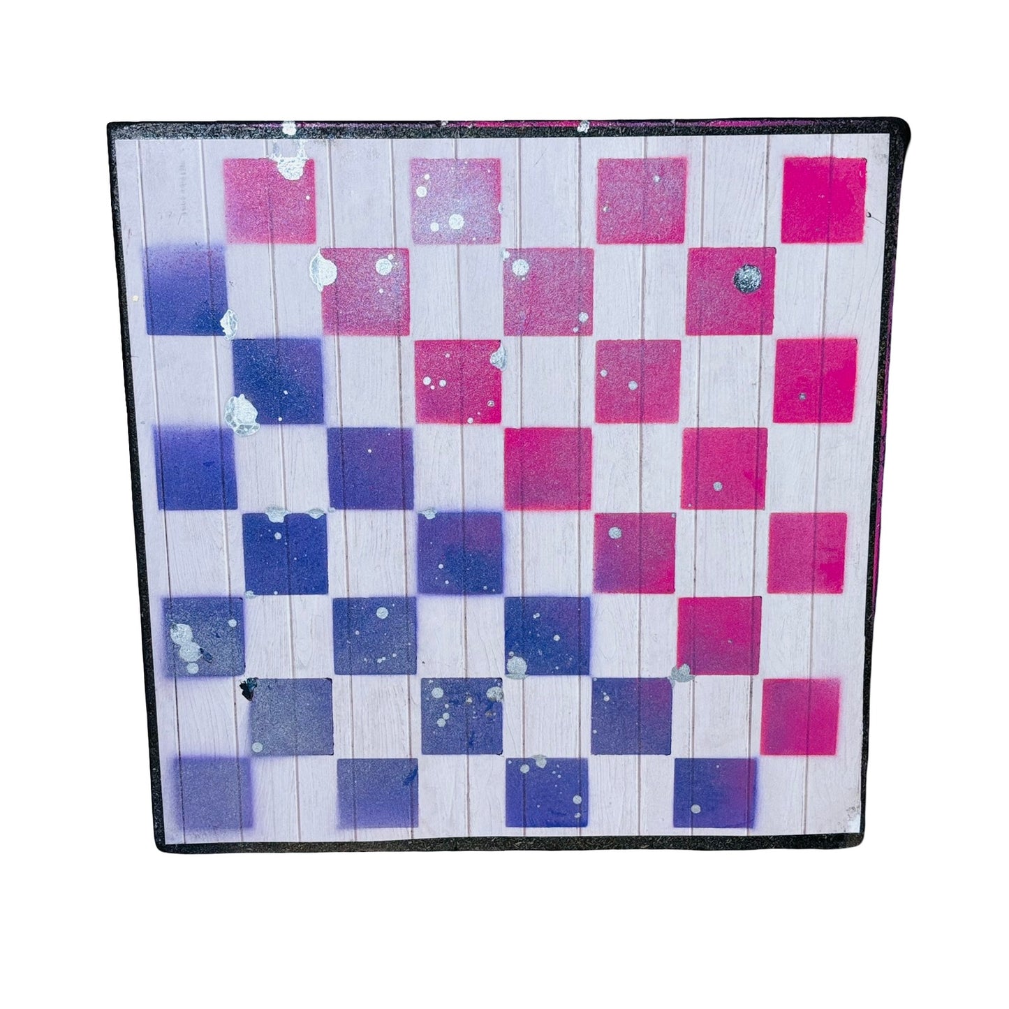 Purple Pink - Scrapbook Chess Board