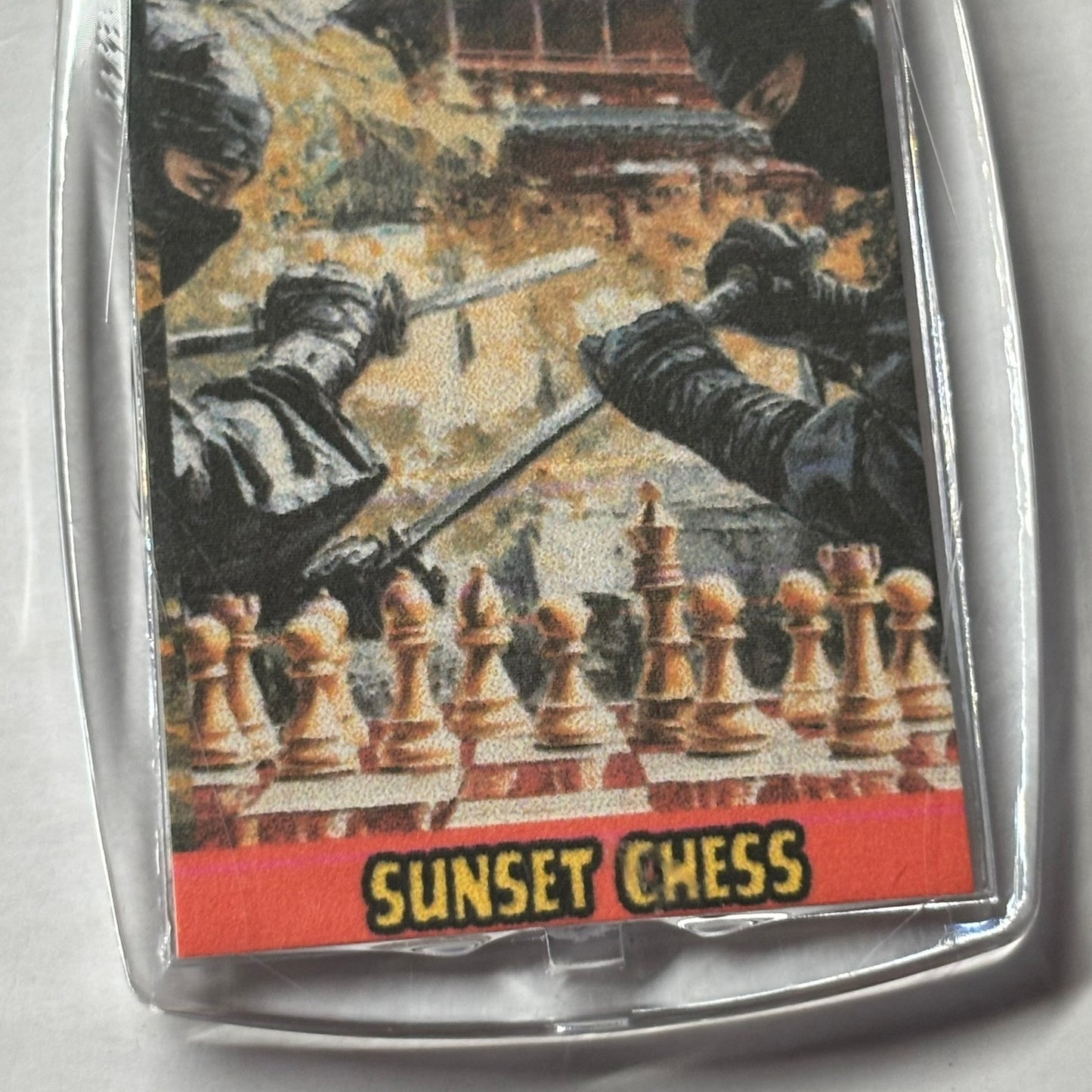 Ninja Class - Chess  Photo Keychain