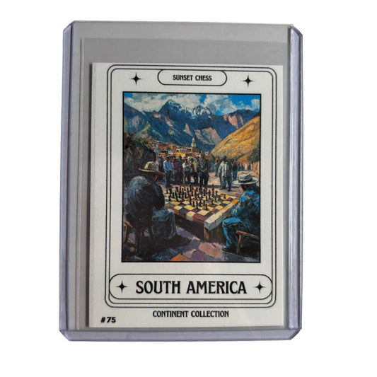South America Collection - Trading Card