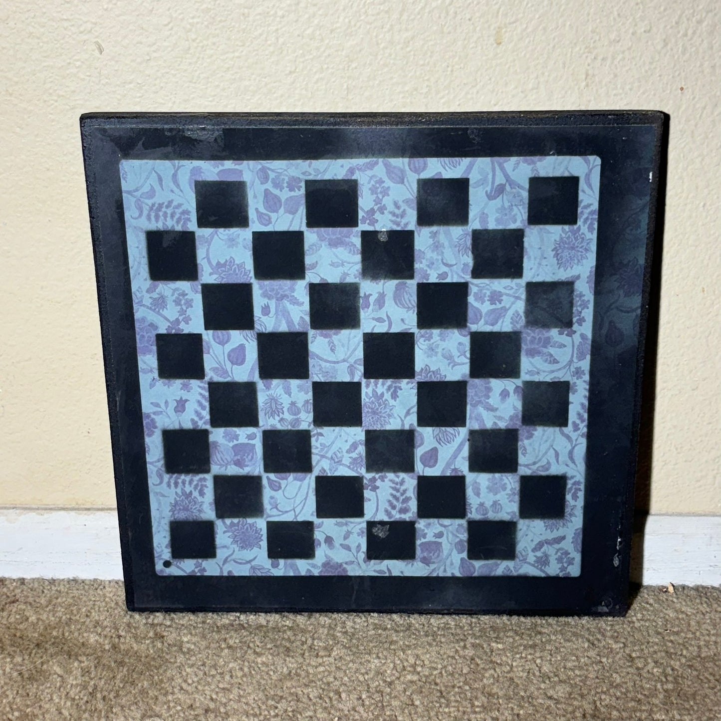 Soft Green - Scrapbook Chess Board