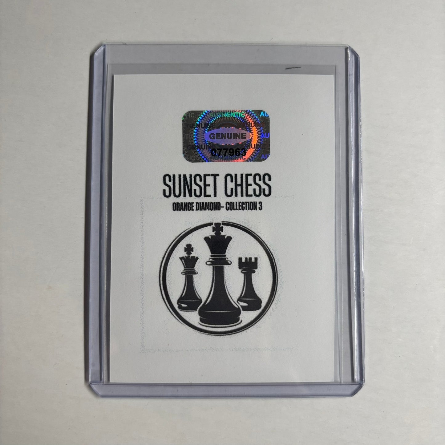 Orange Diamond Collection 2 - Trading Card