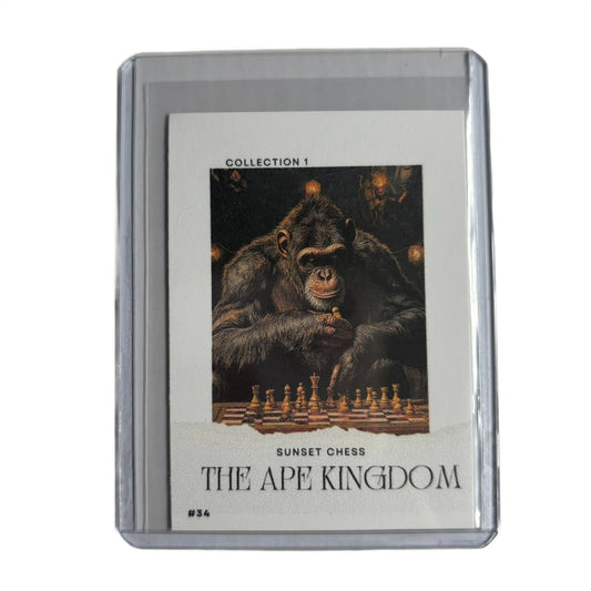 The Ape Kingdom Collection 1 Card #34 - Scrapbook Trading Card