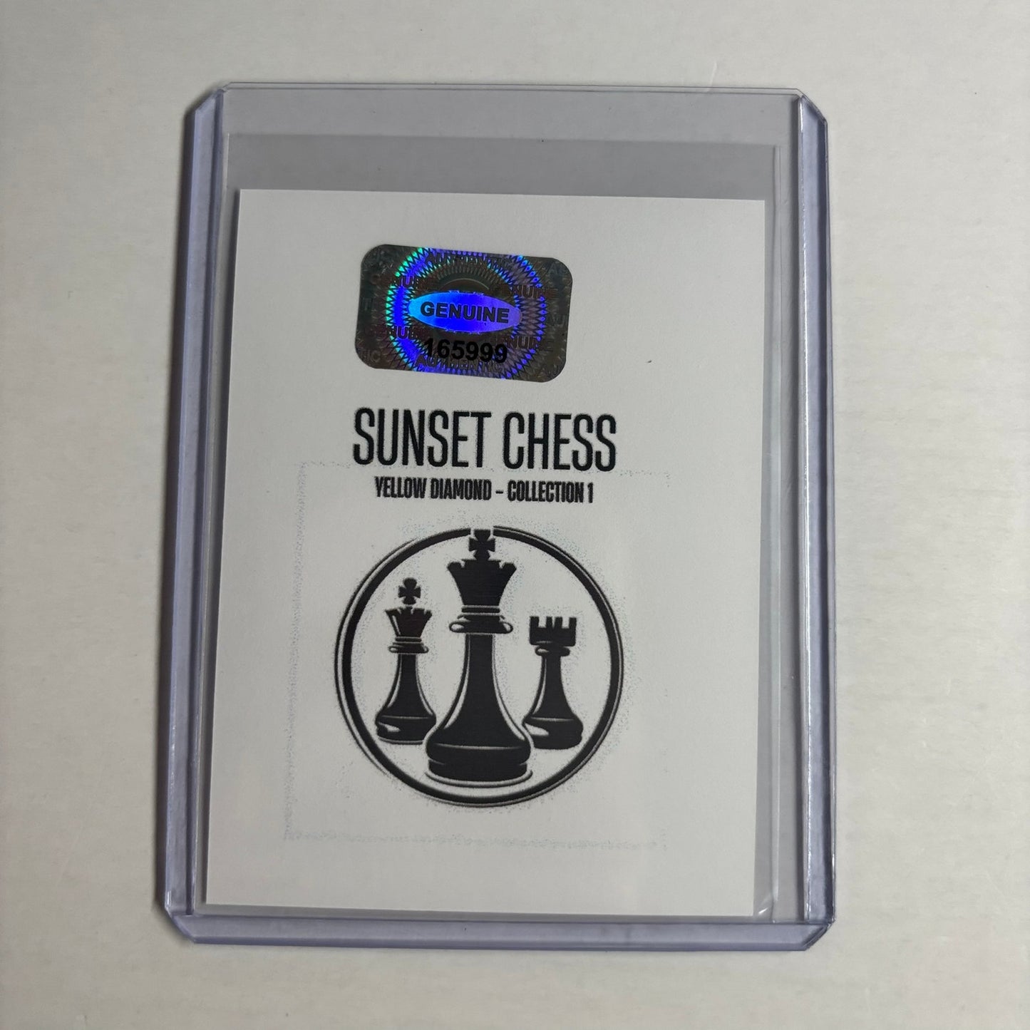 Yellow Diamond Collection 1 - Trading Card