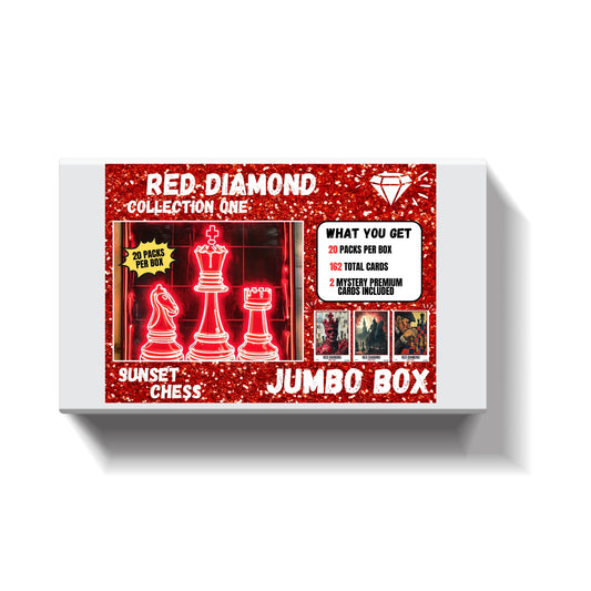 Red Diamond Part 1 - Jumbo Box Pack - Chess Trading Cards