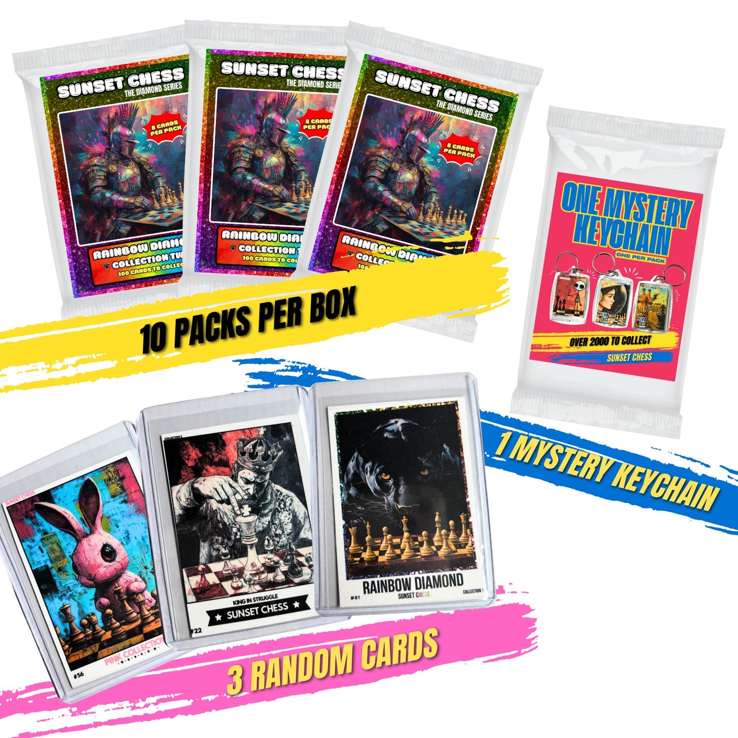 Rainbow Diamond Part 2 Trading Cards - Mini Box Collection