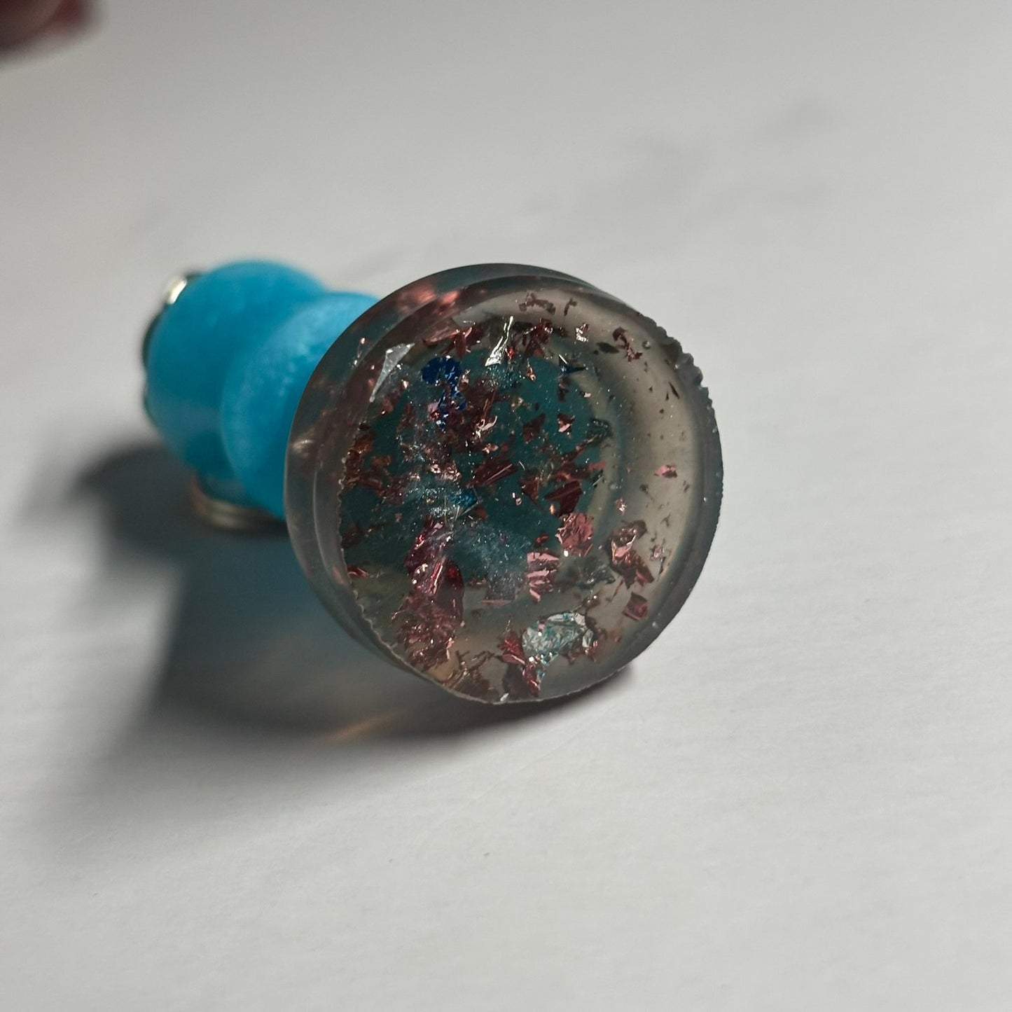 Blue Mixed King - Handmade Resin Keychain