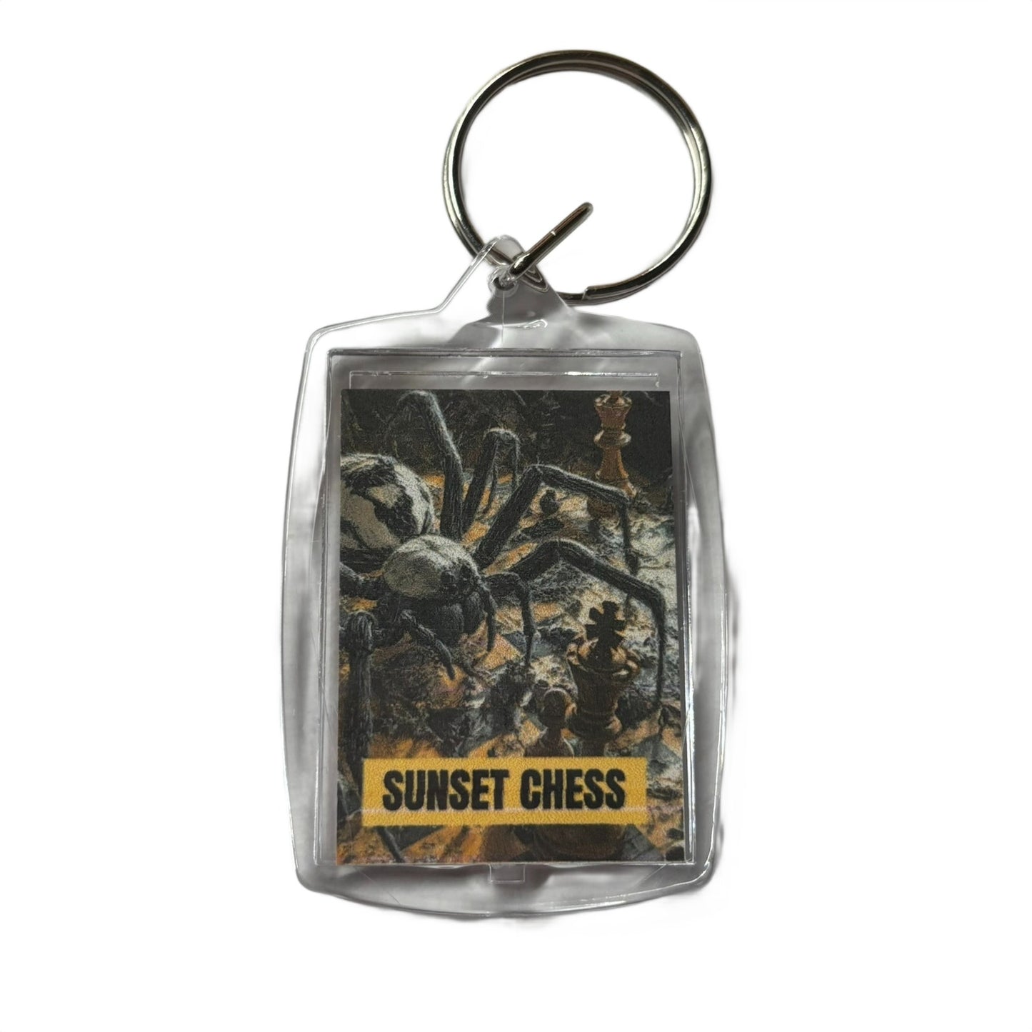 Spider Board - Chess  Photo Keychain