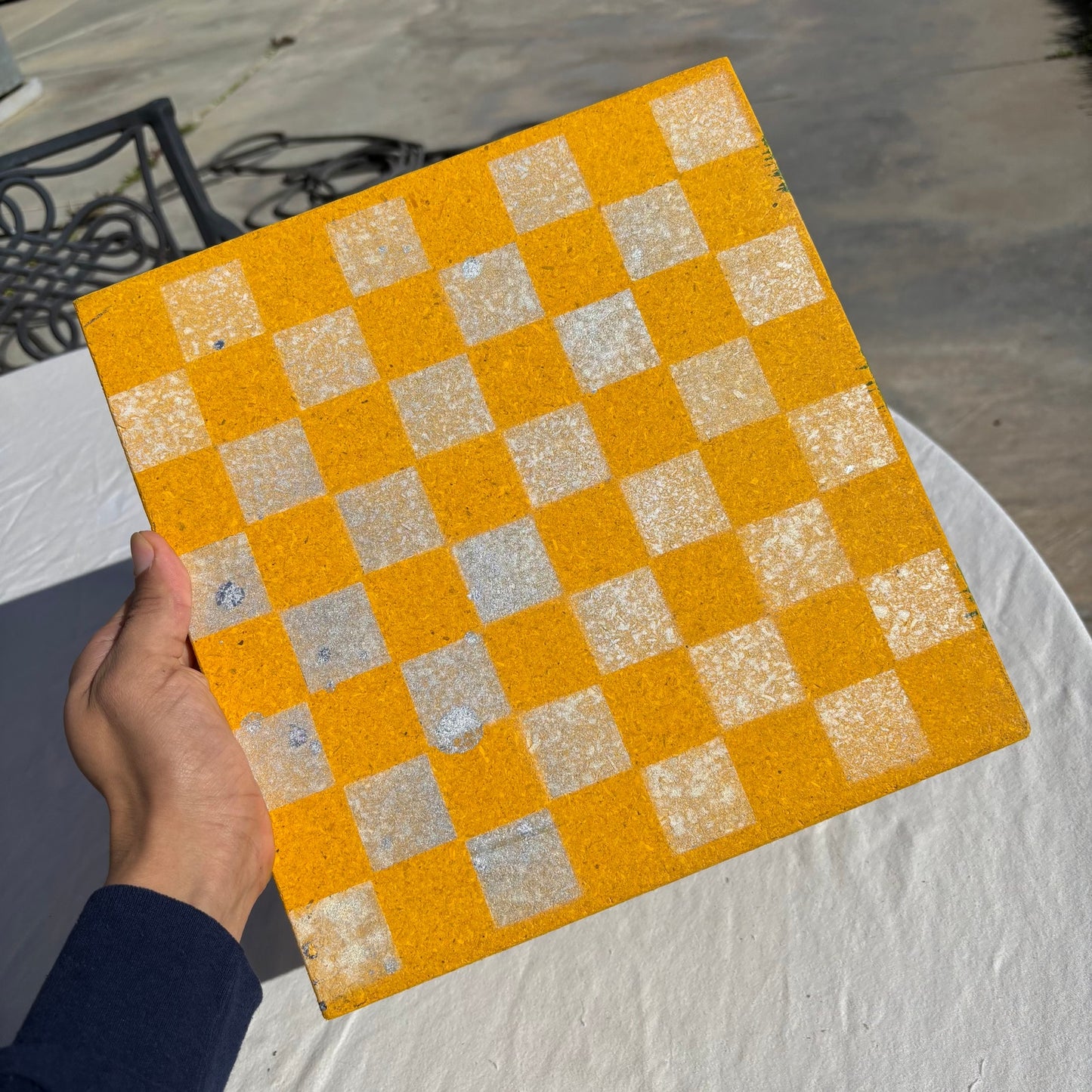 Golden Yellow - Chinese Edition Chess Set