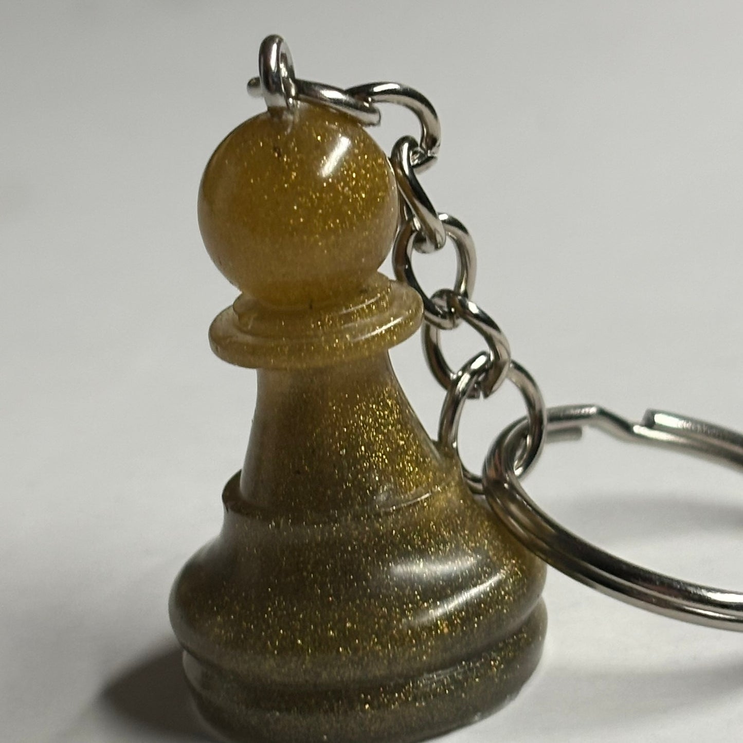 Brown Pawn - Handmade Resin Keychain