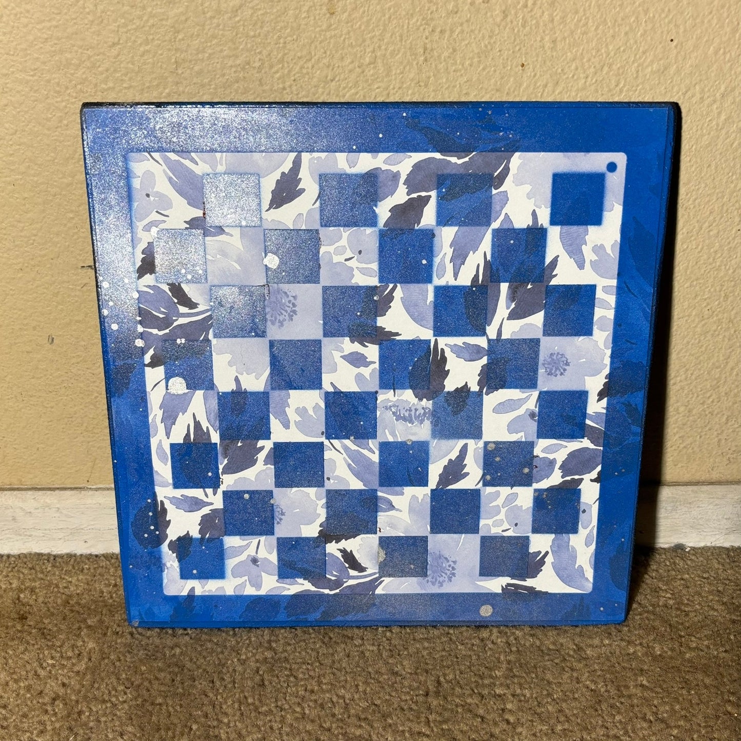 Blush Flush - Scrapbook Chess Board