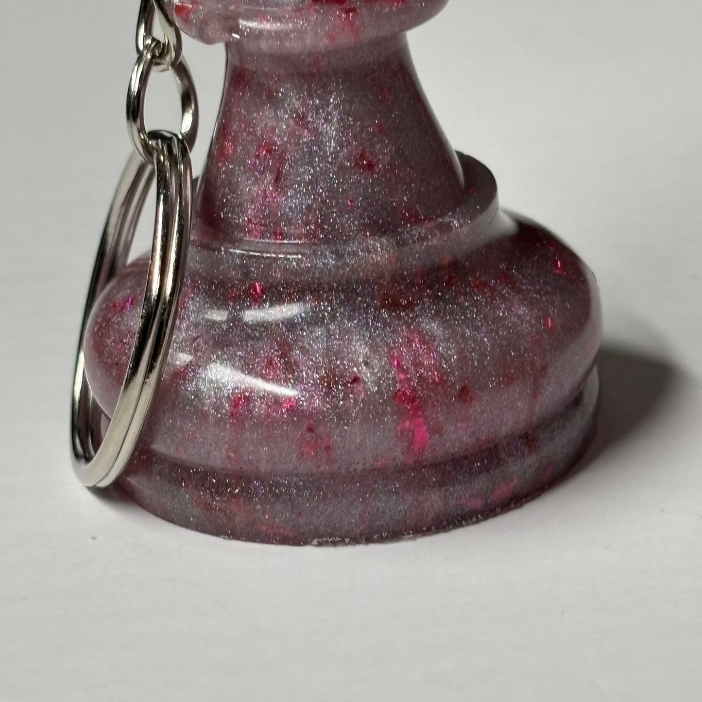 Purple Supreme Pawn - Handmade Resin Keychain - Large Edition