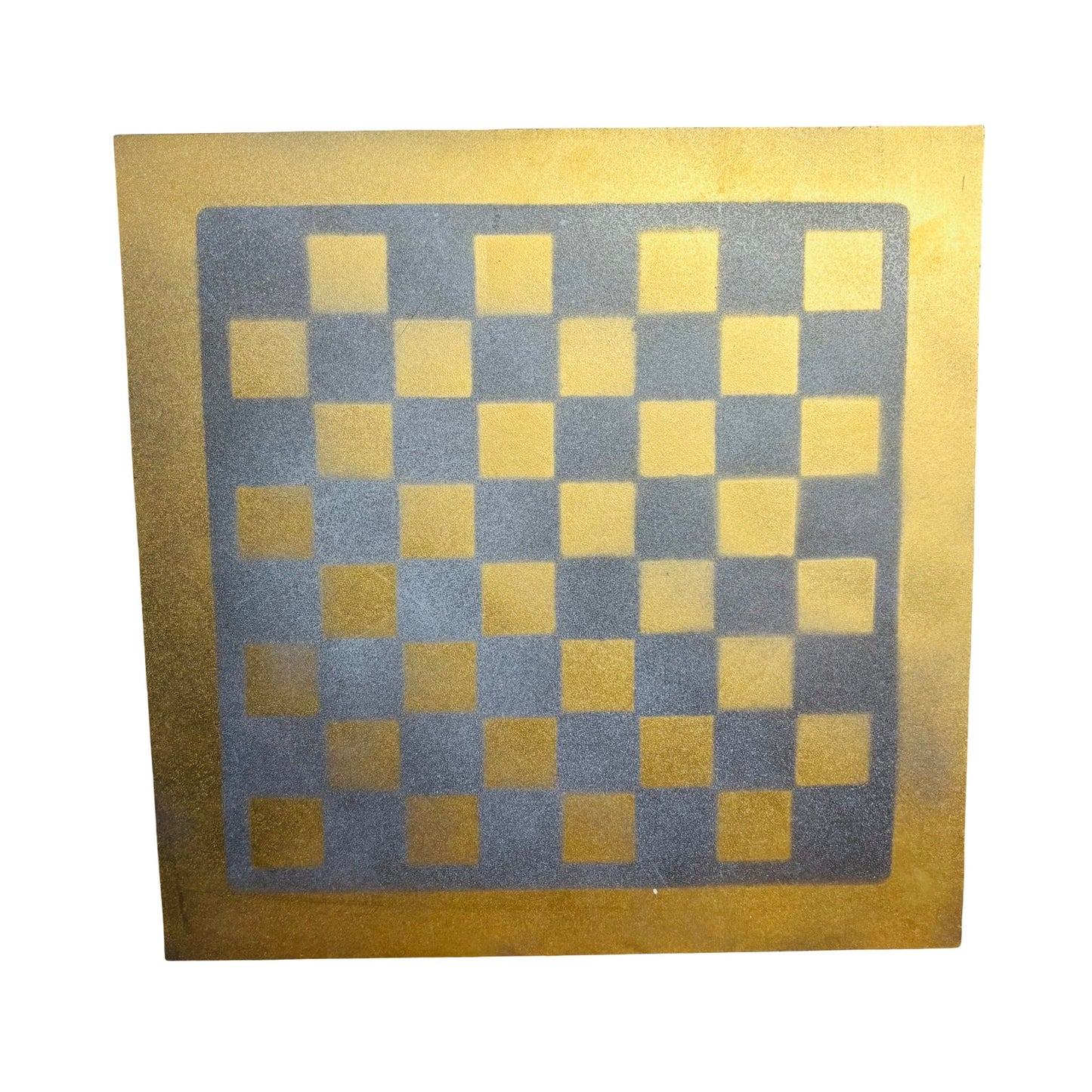 Simple Gold - Painted Chess Board