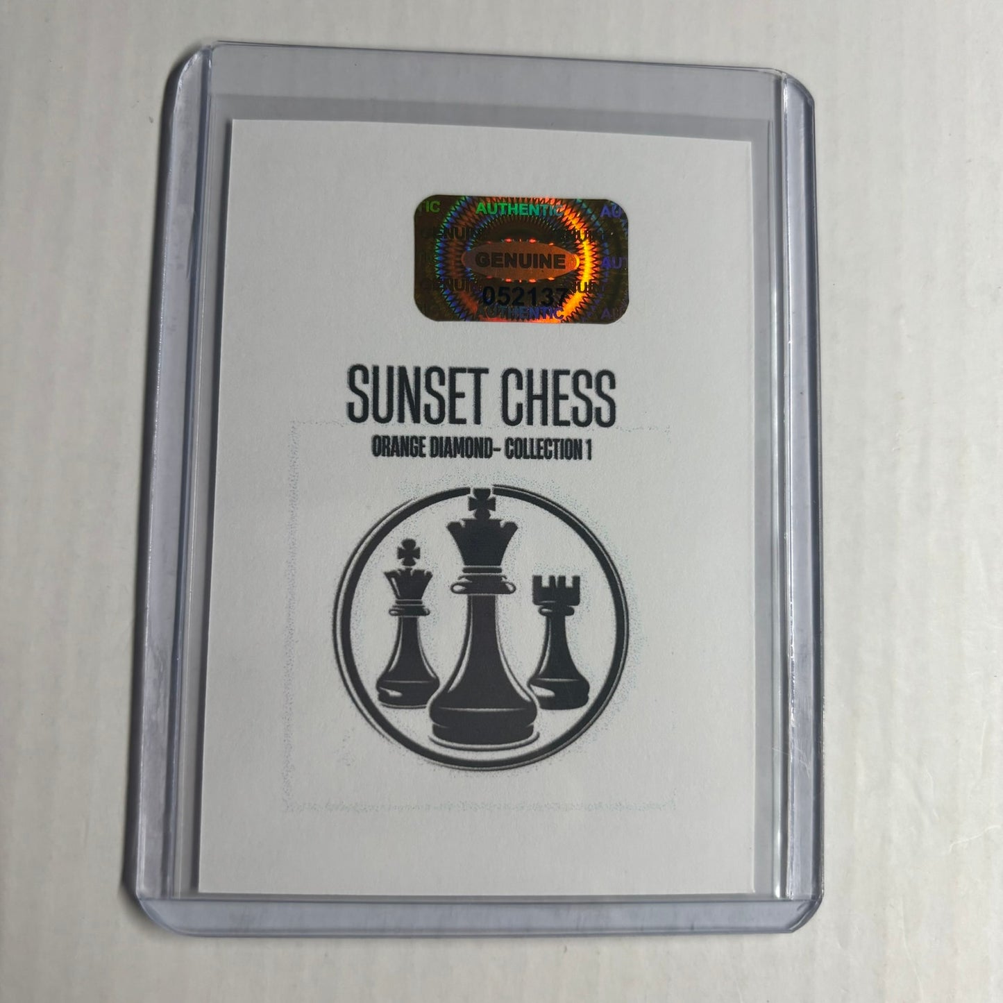Orange Diamond Collection 1 - Trading Card