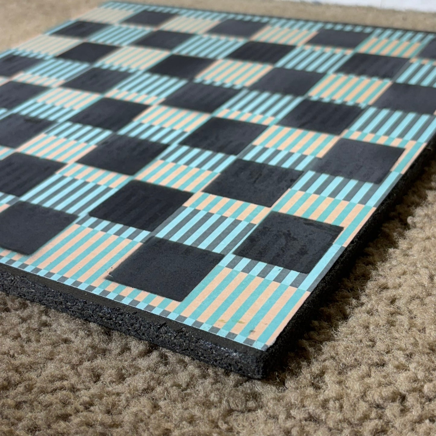 Retro Vibes - Scrapbook Chess Board