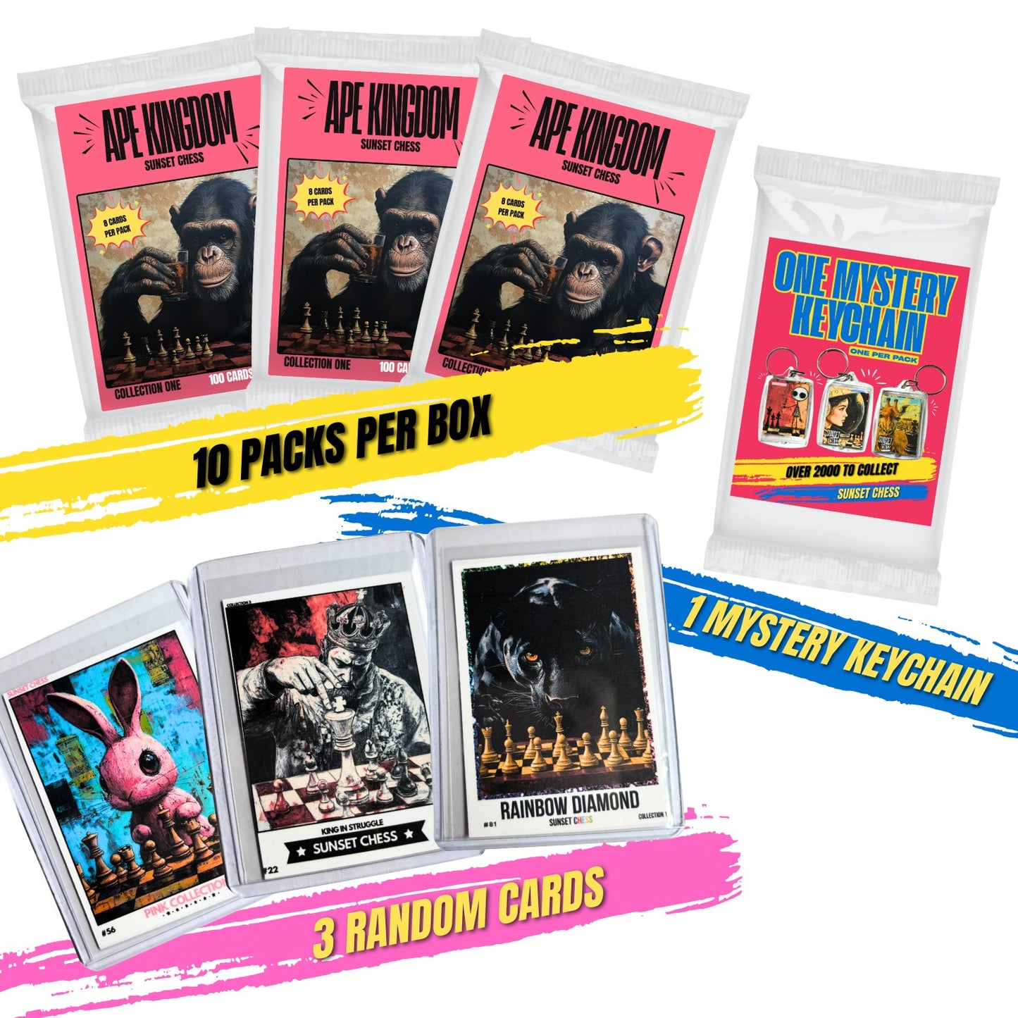 The Ape Kingdom Part 1 Trading Cards - Mini Box Collection