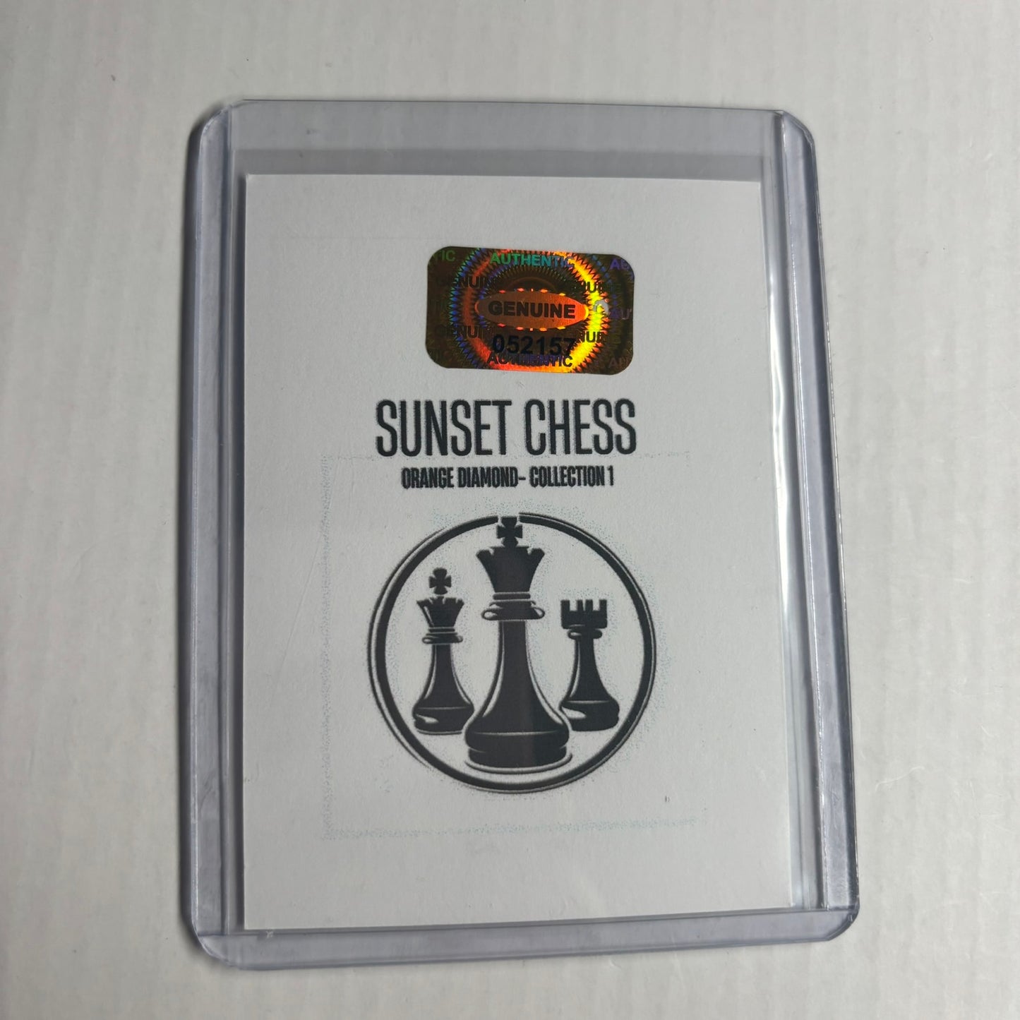 Orange Diamond Collection 1 - Trading Card