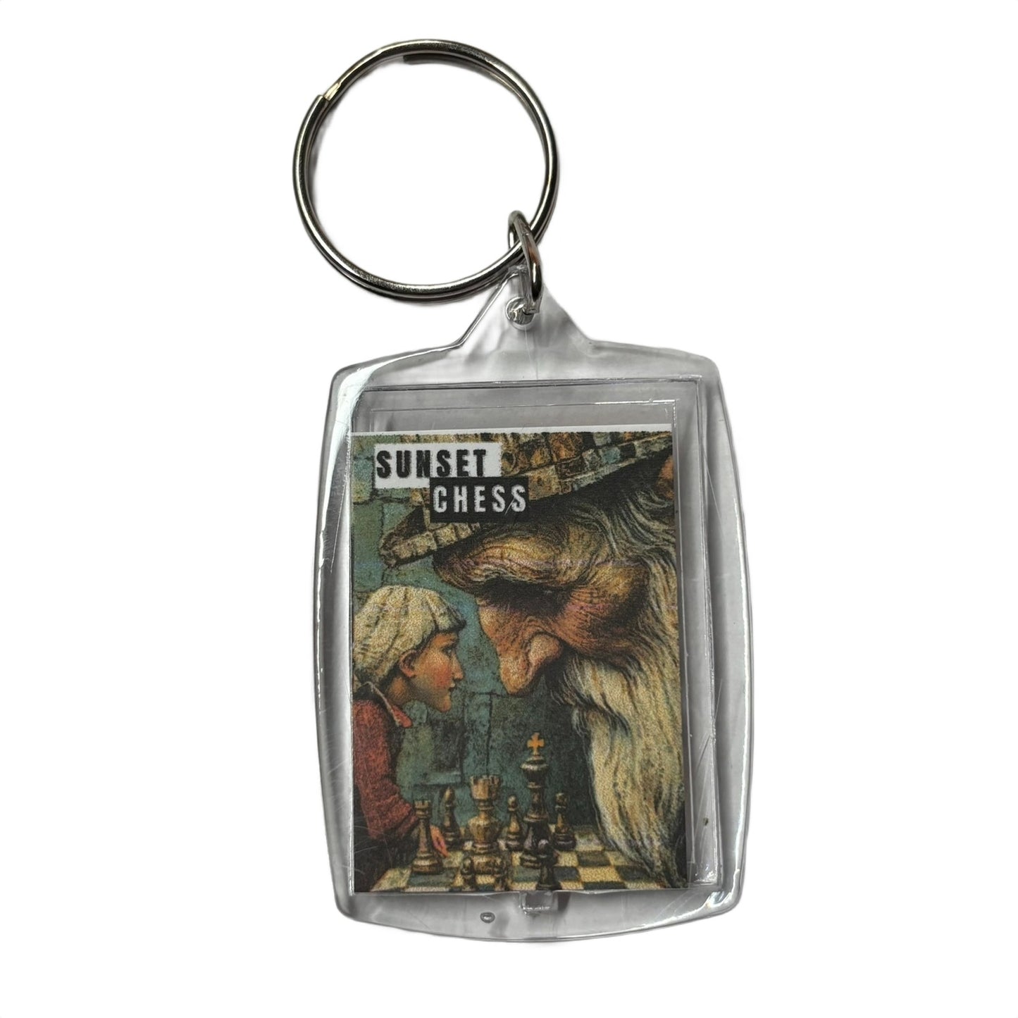 Giant Friend - Chess  Photo Keychain