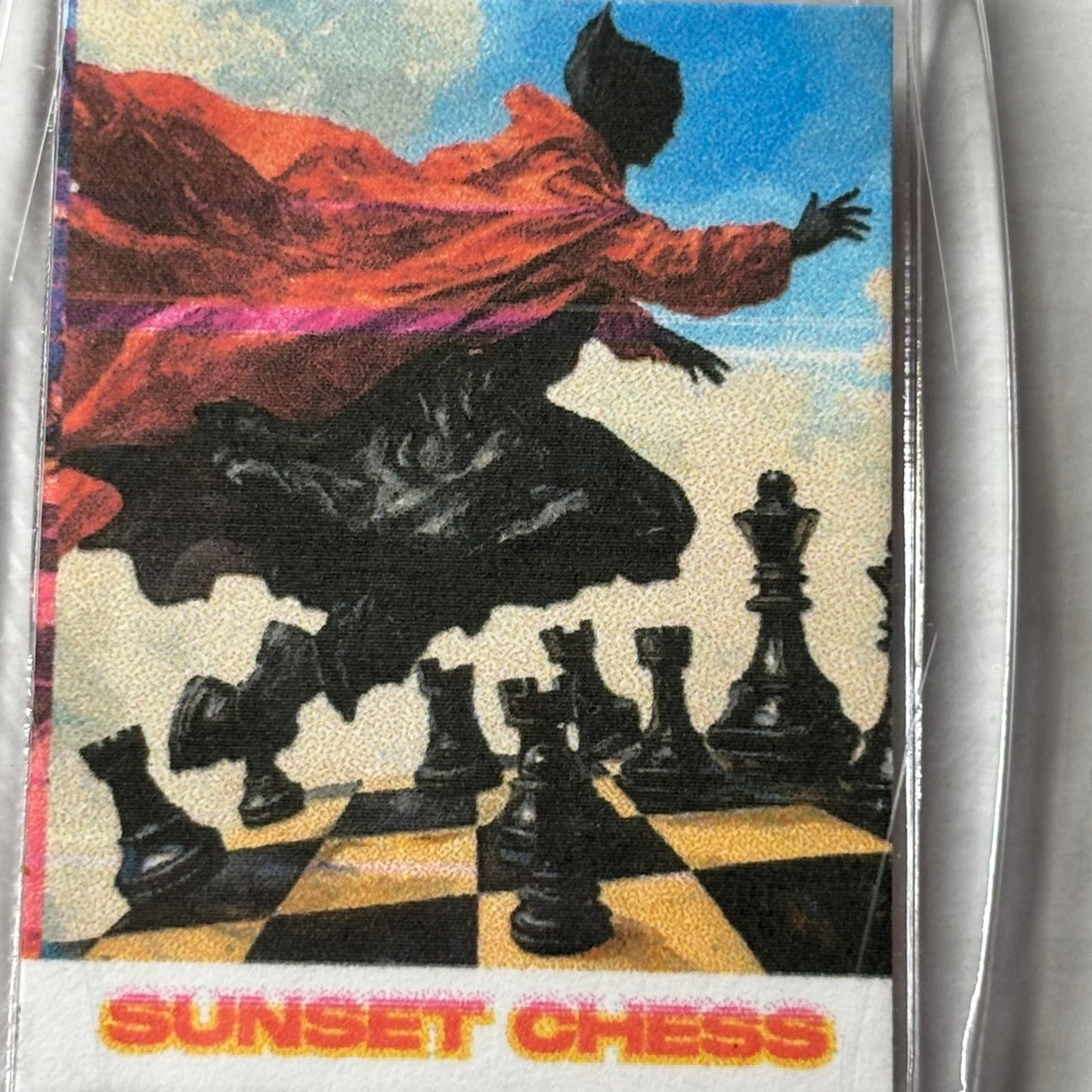 Black Hero - Chess  Photo Keychain