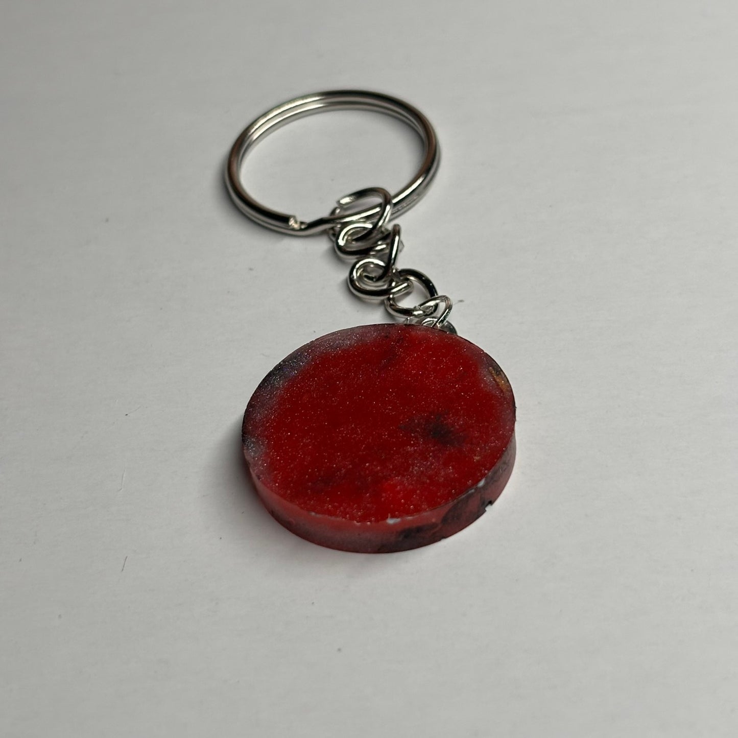 Strong Red Queen - Handmade Resin Keychain