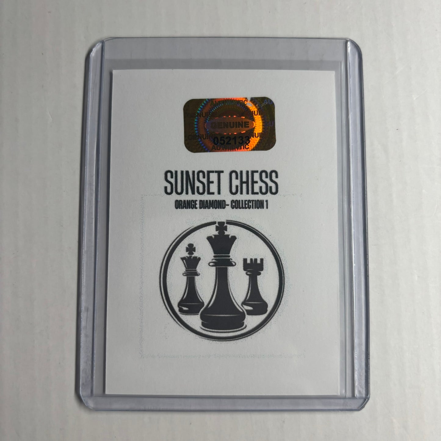 Orange Diamond Collection 1 - Trading Card