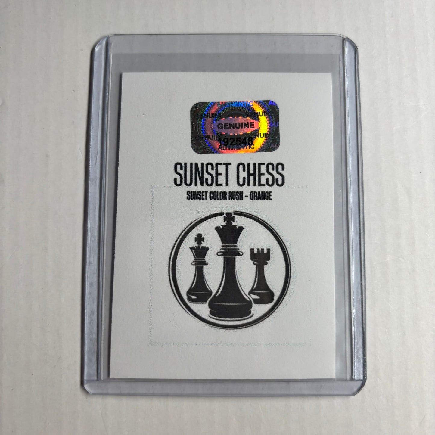 Orange Collection - Trading Card