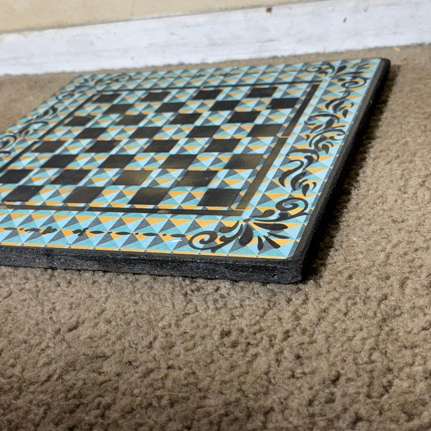 Golden Triangles - Scrapbook Chess Board
