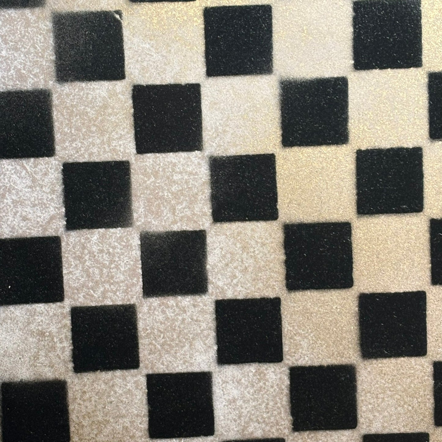 Simple Brown - Painted Chess Board