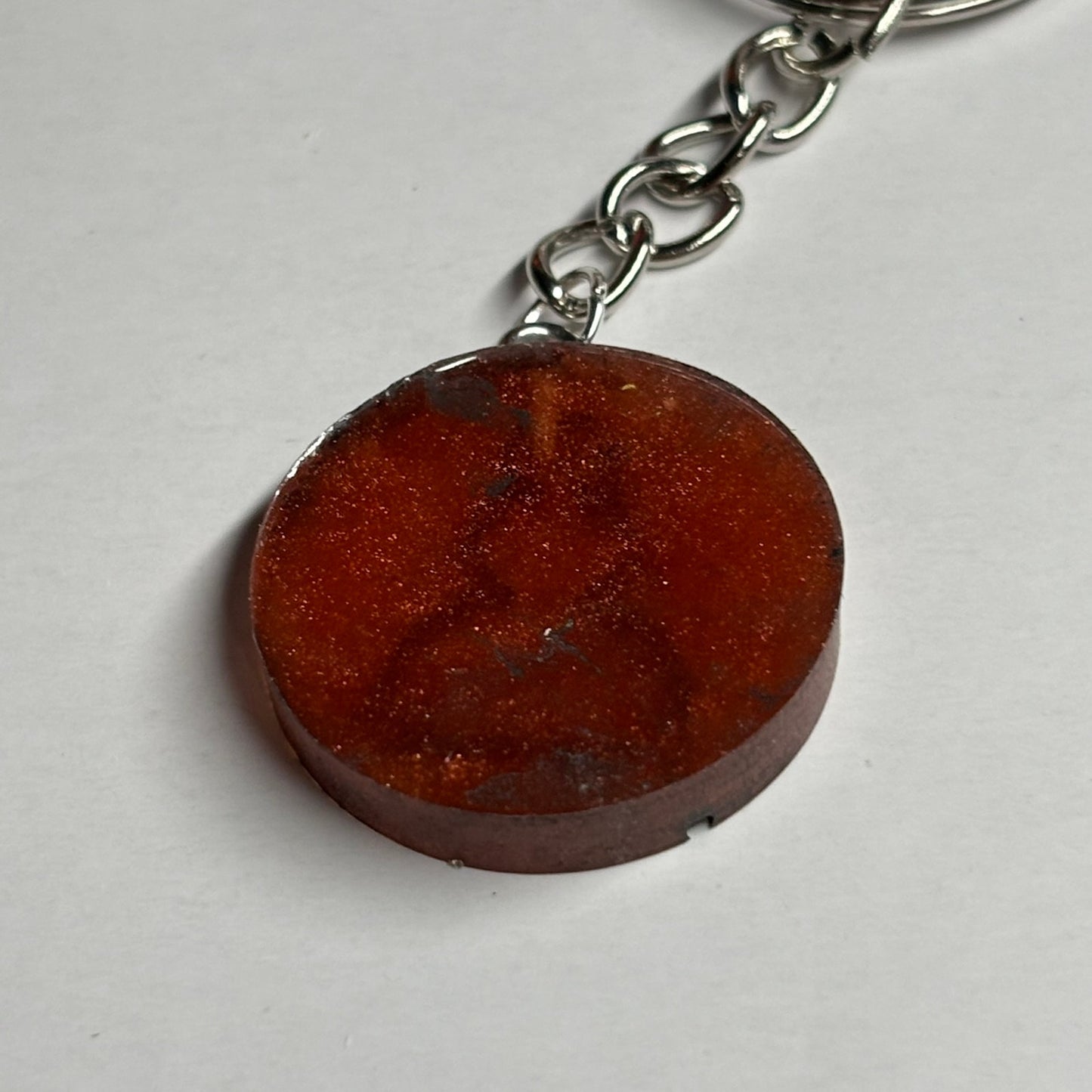 Dirty Red Pawn - Handmade Resin Keychain