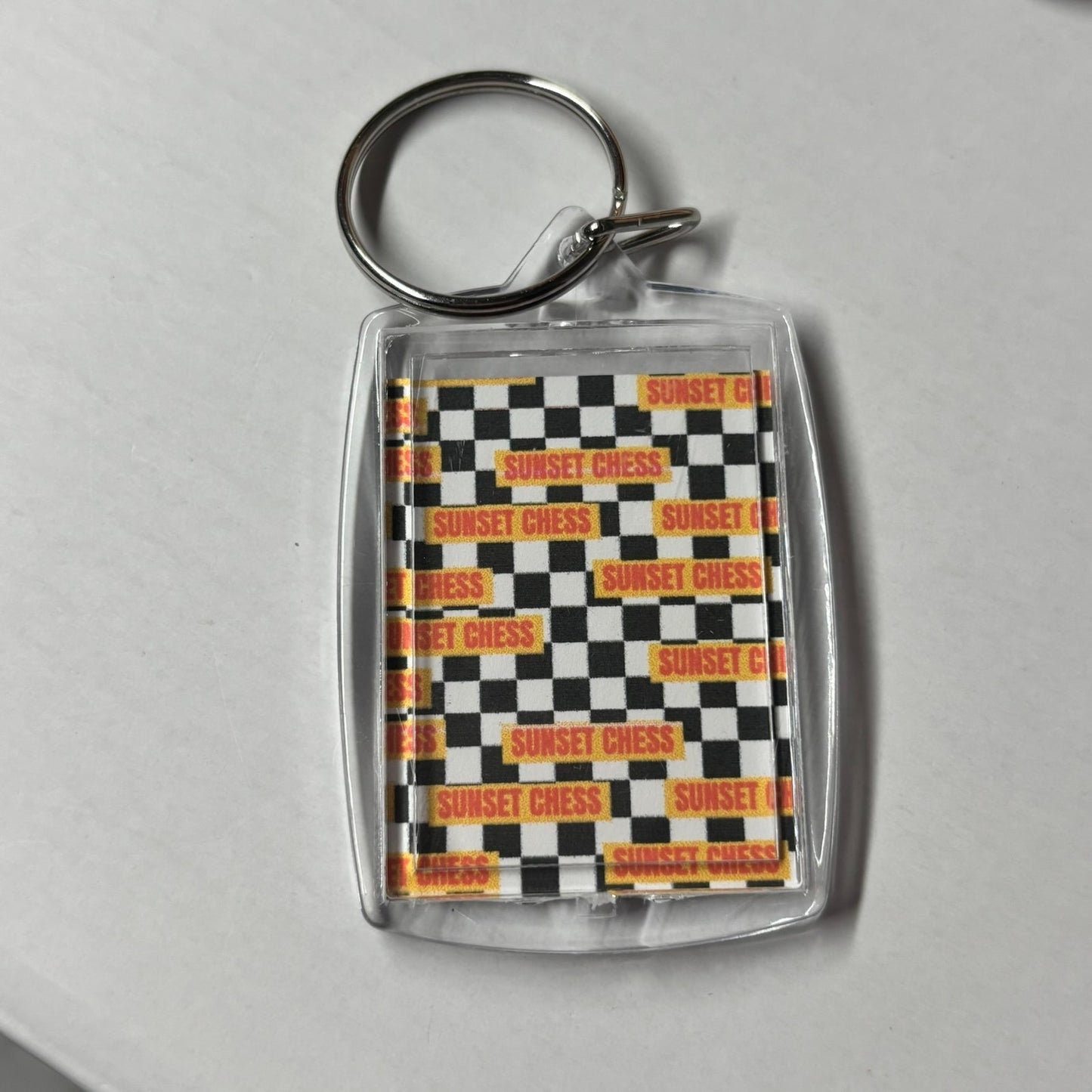 Young Prince - Chess  Photo Keychain