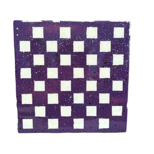Speckled Purple - Resin Coated Chess Board