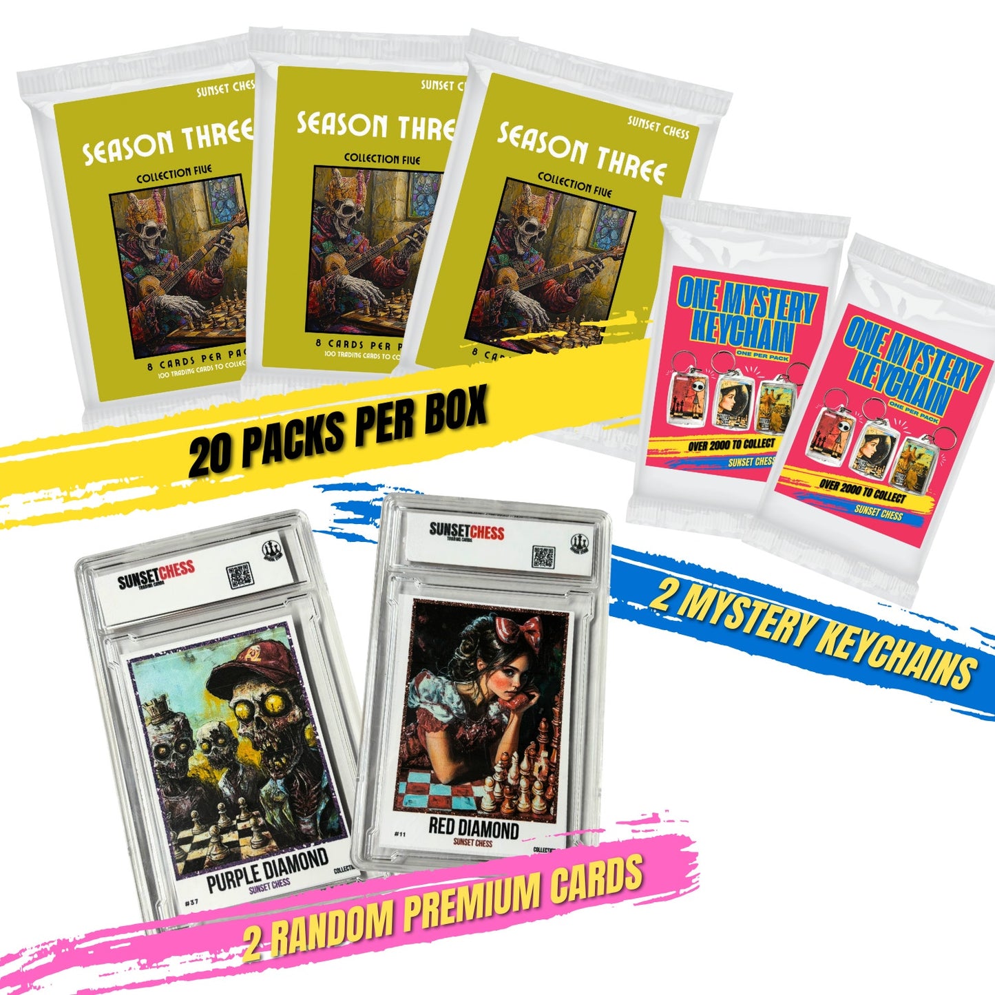 Season Three Box 5 - Jumbo Box Pack - Chess Trading Cards