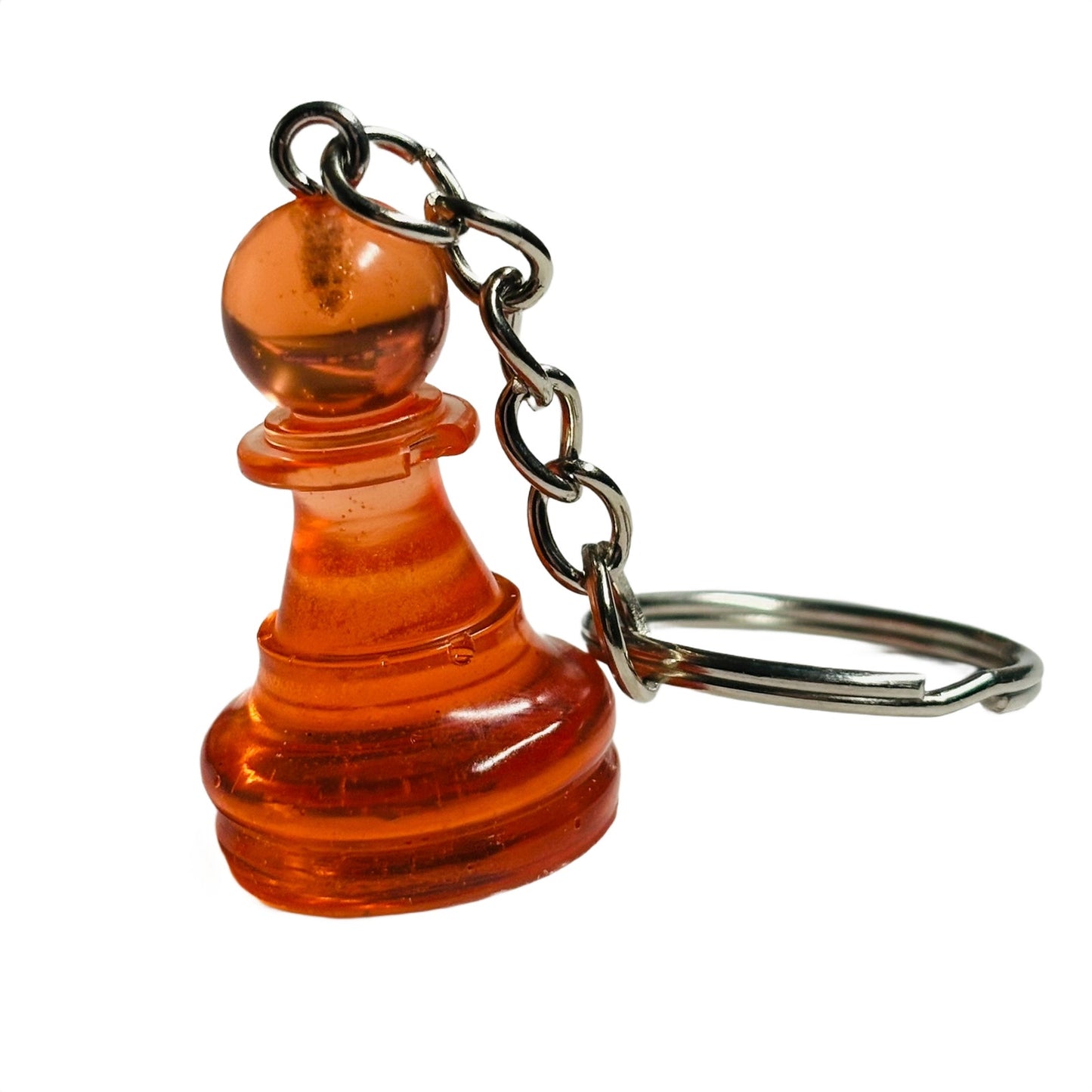 Wine Red Pawn - Handmade Resin Keychain