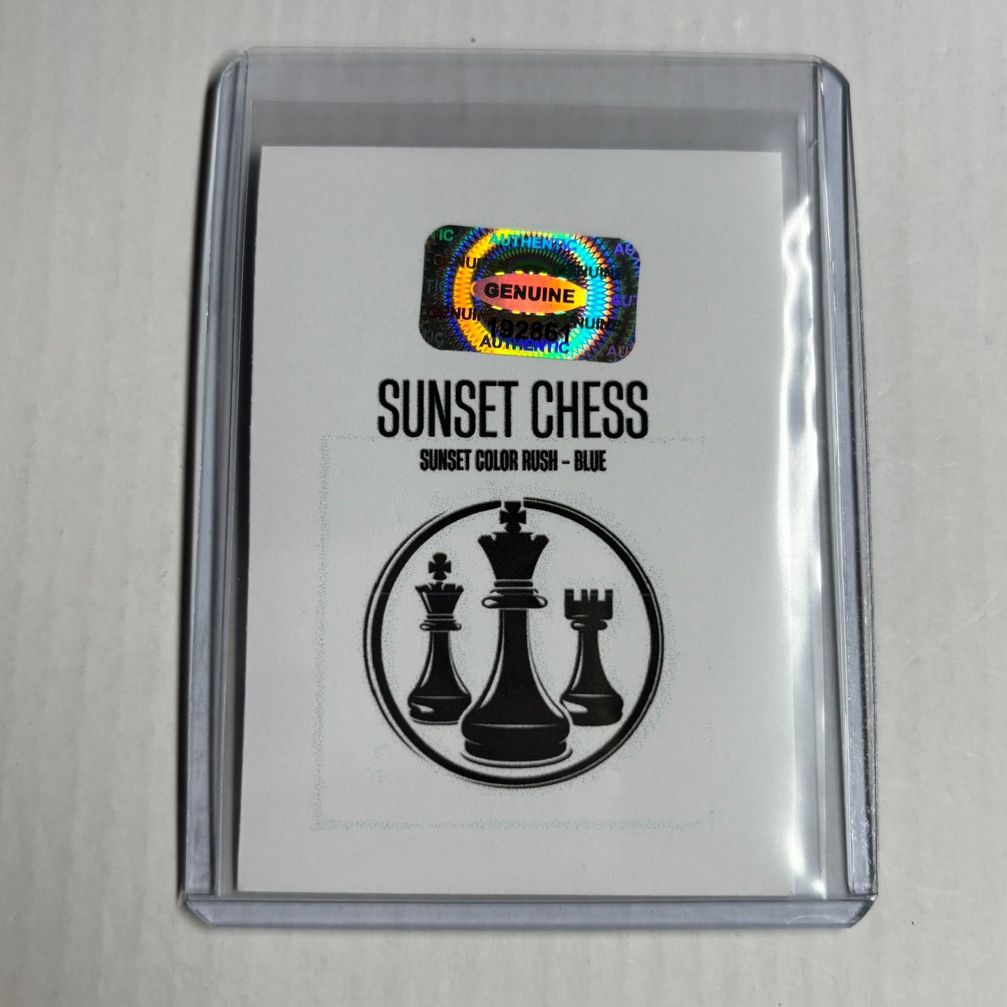 Blue Collection - Trading Card