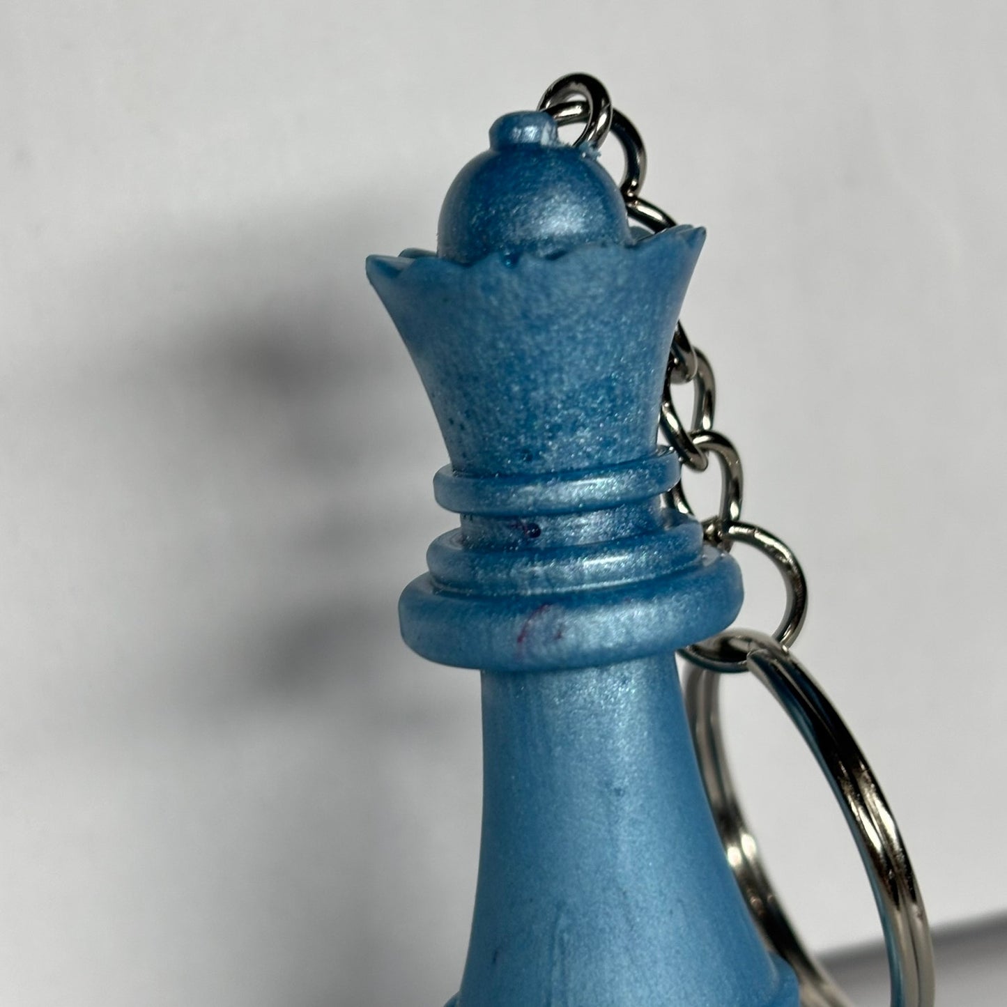 Queen Sky Handmade Resin Keychain - One of a Kind Design