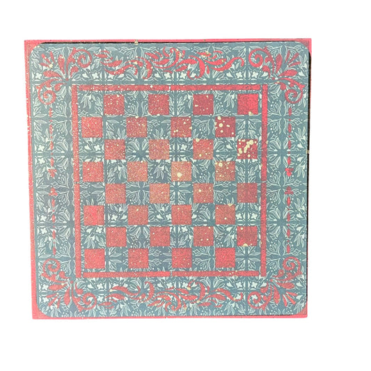 Light Pink & Blue - Scrapbook Chess Board