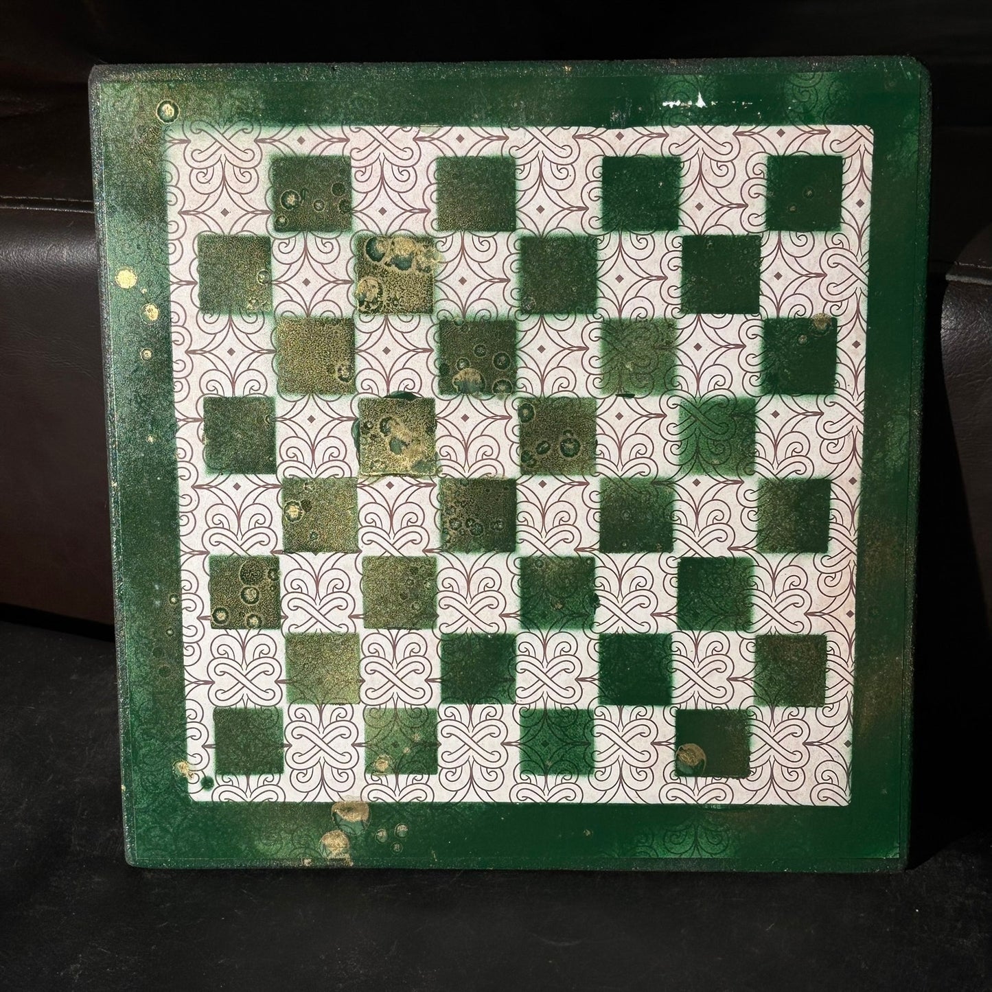 Rich Green - Scrapbook Chess Board
