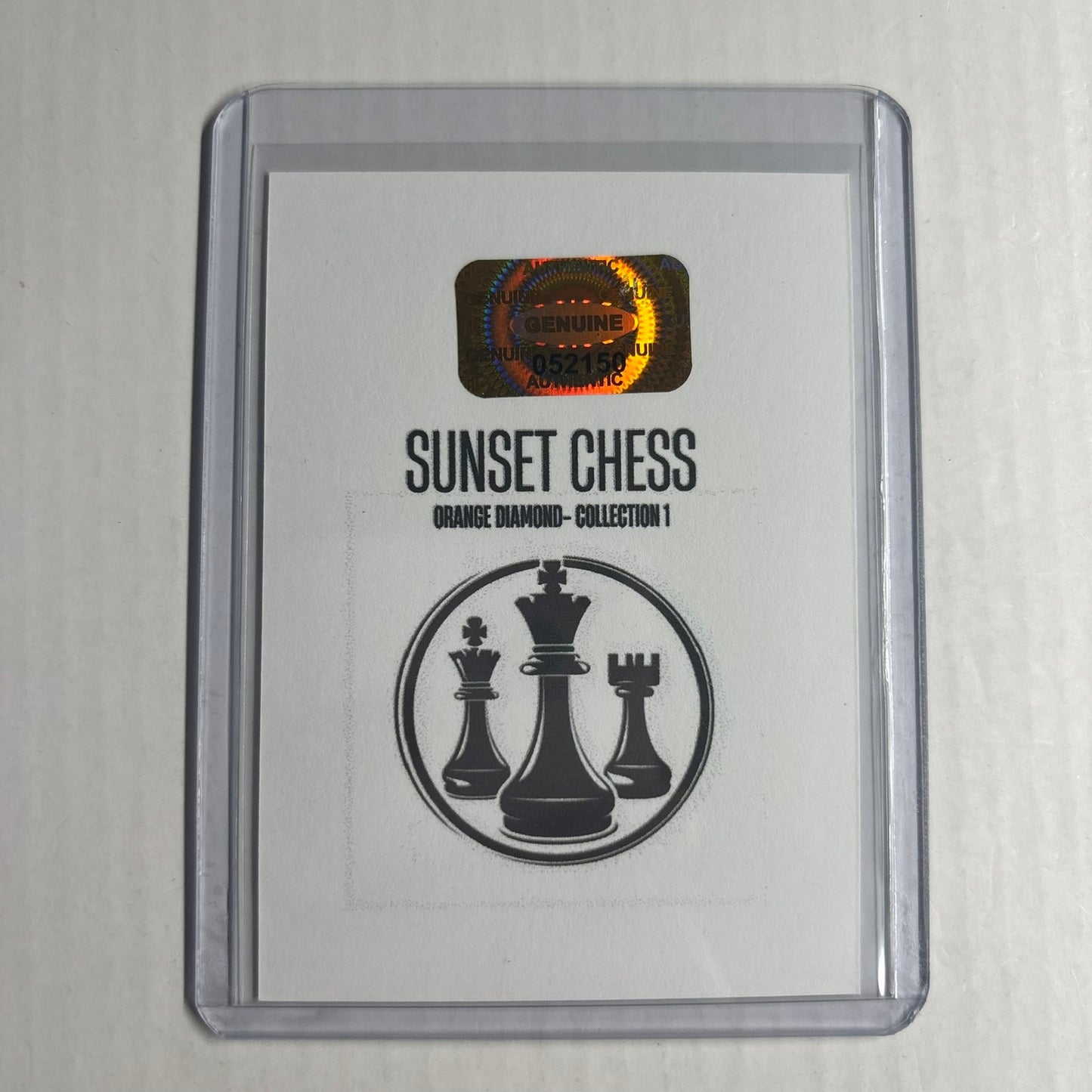 Orange Diamond Collection 1 - Trading Card
