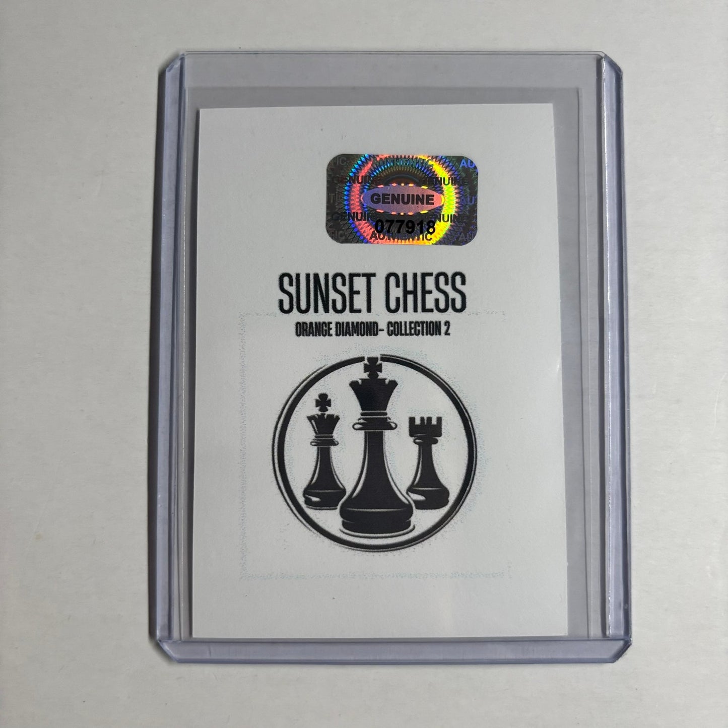 Orange Diamond Collection 2 - Trading Card