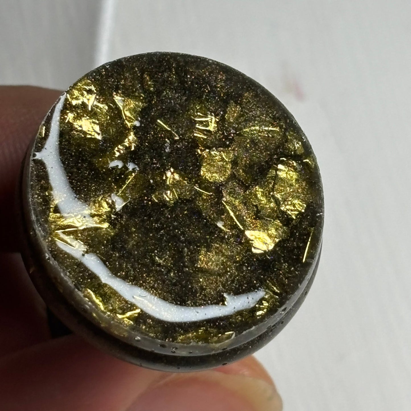 Vintage Green Queen - Handmade Resin Chess Necklace