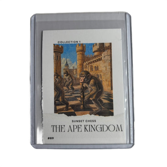 The Ape Kingdom Collection 1 Card #89 - Scrapbook Trading Card