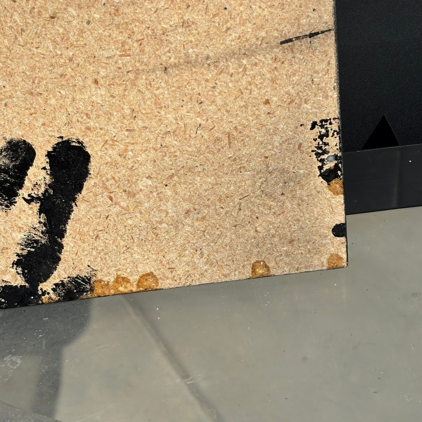 Rock Green - Resin Coated Chess Board