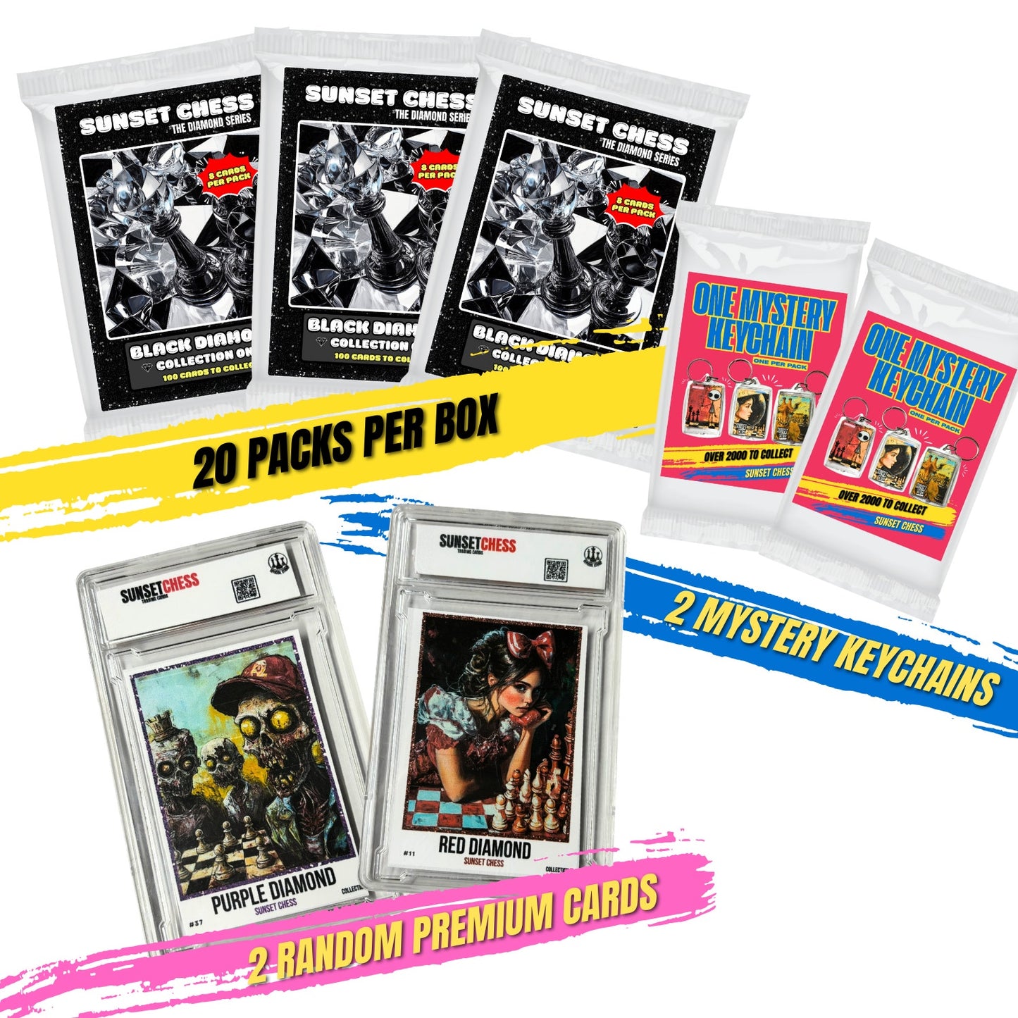 Black Diamond Part 1 - Jumbo Box Pack - Chess Trading Cards