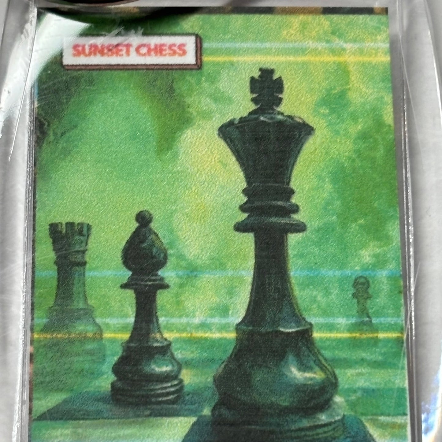 Green Mist - Chess  Photo Keychain