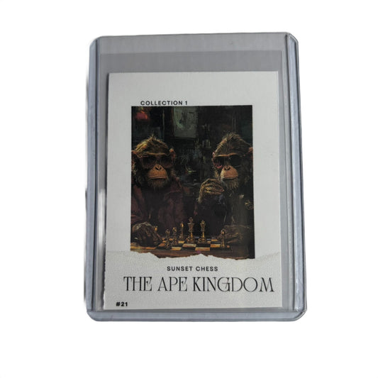 The Ape Kingdom Collection 1 Card #21 - Scrapbook Trading Card