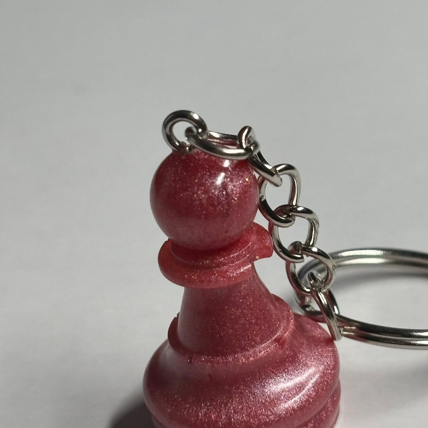 Sweet Red Pawn - Handmade Resin Keychain