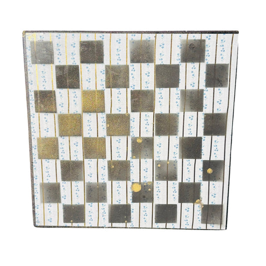 Golden Blue/White - Scrapbook Chess Board