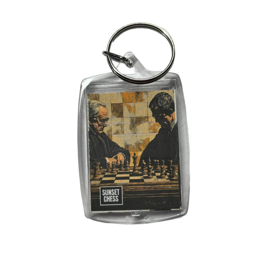 Judges Game - Chess  Photo Keychain