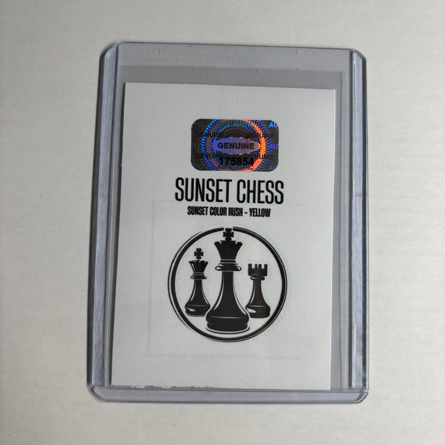 Yellow Collection - Trading Card