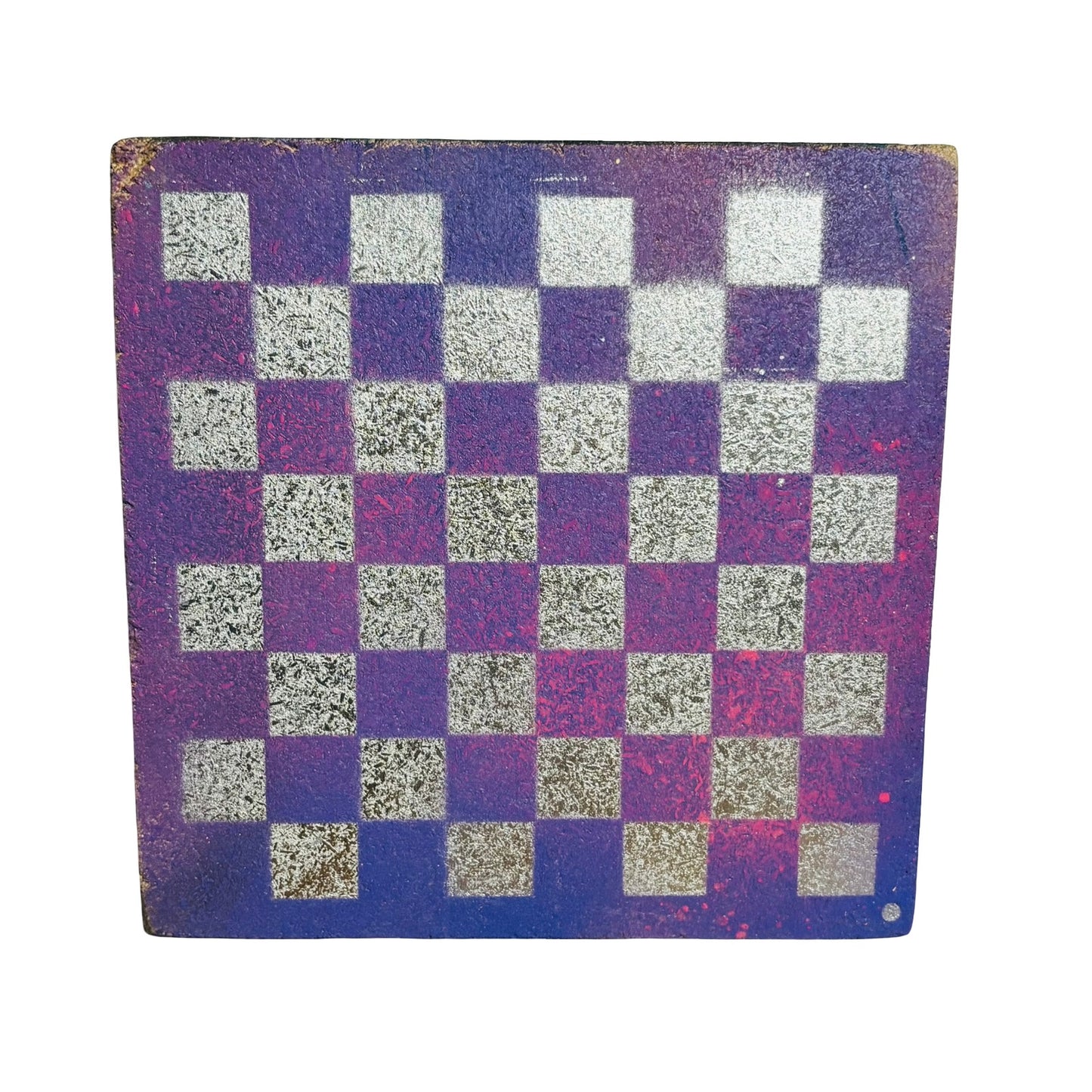 Purple Chrome - Painted Double Sided Chess Board